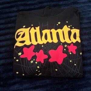 Black Atlanta Sp5der Hoodie Men’s Medium